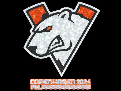 Sticker | Virtus.pro (Glitter) | Copenhagen 2024