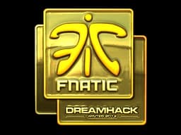 Sticker | Fnatic (Gold) | DreamHack 2014