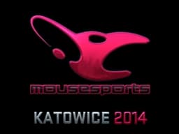 Sticker | mousesports (Foil) | Katowice 2014