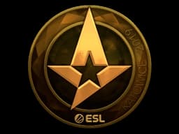 Sticker | Astralis (Gold) | Katowice 2019