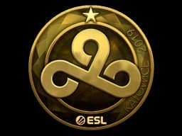 Sticker | Cloud9 (Gold) | Katowice 2019