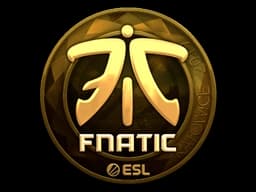 Sticker | Fnatic (Gold) | Katowice 2019