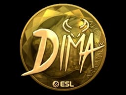 Sticker | Dima (Gold) | Katowice 2019