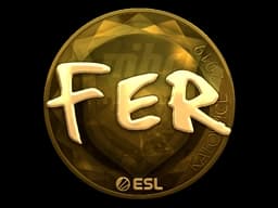 Sticker | fer (Gold) | Katowice 2019