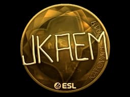 Sticker | jkaem (Gold) | Katowice 2019