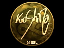 Sticker | kioShiMa (Gold) | Katowice 2019