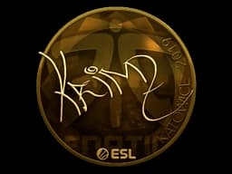 Sticker | KRIMZ (Gold) | Katowice 2019