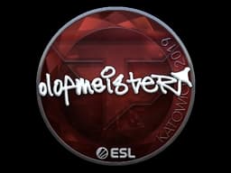 Sticker | olofmeister (Foil) | Katowice 2019