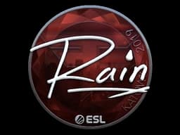 Sticker | rain (Foil) | Katowice 2019