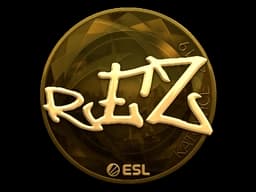 Sticker | REZ (Gold) | Katowice 2019