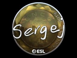 Sticker | sergej (Foil) | Katowice 2019