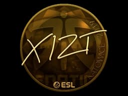 Sticker | Xizt (Gold) | Katowice 2019