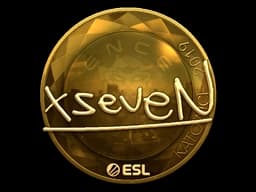 Sticker | xseveN (Gold) | Katowice 2019