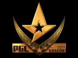 Sticker | Astralis (Gold) | Krakow 2017