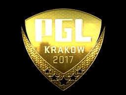 Sticker | PGL (Gold) | Krakow 2017