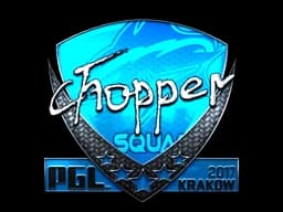 Sticker | chopper (Foil) | Krakow 2017