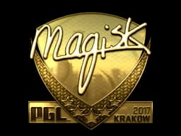 Sticker | Magisk (Gold) | Krakow 2017