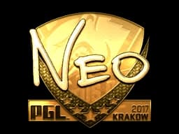 Sticker | NEO (Gold) | Krakow 2017