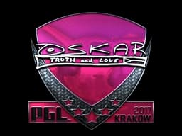 Sticker | oskar (Foil) | Krakow 2017