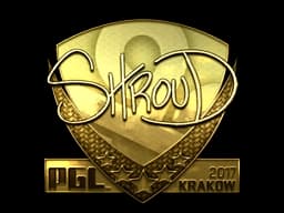 Sticker | shroud (Gold) | Krakow 2017