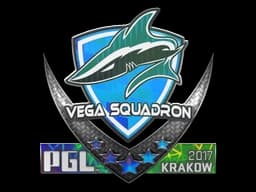 Sticker | Vega Squadron (Holo) | Krakow 2017