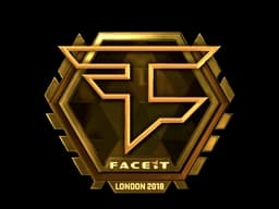 Sticker | FaZe Clan (Gold) | London 2018