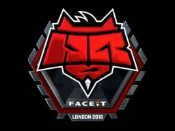 Sticker | HellRaisers (Foil) | London 2018