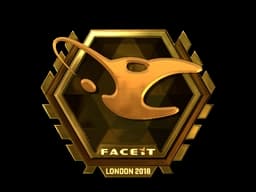 Sticker | mousesports (Gold) | London 2018