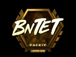 Sticker | BnTeT (Gold) | London 2018