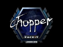 Sticker | chopper (Foil) | London 2018