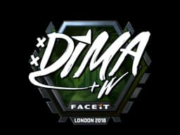 Sticker | Dima (Foil) | London 2018