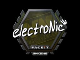 Sticker | electronic | London 2018