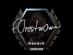 Sticker | f0rest (Foil) | London 2018