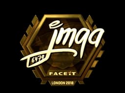 Sticker | jmqa (Gold) | London 2018