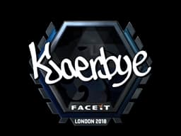 Sticker | Kjaerbye (Foil) | London 2018