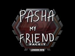 Sticker | pashaBiceps | London 2018