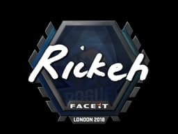 Sticker | Rickeh | London 2018