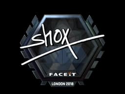 Sticker | shox (Foil) | London 2018