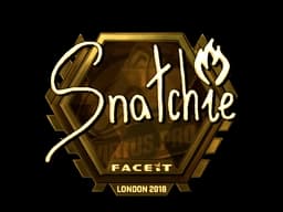 Sticker | snatchie (Gold) | London 2018