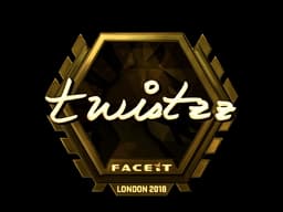 Sticker | Twistzz (Gold) | London 2018