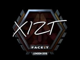 Sticker | Xizt (Foil) | London 2018