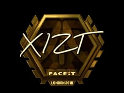 Sticker | Xizt (Gold) | London 2018