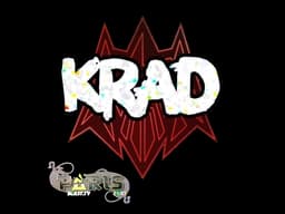 Sticker | Krad (Glitter) | Paris 2023