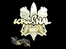 Sticker | kRaSnaL (Gold) | Paris 2023