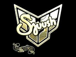 Sticker | sjuush (Gold) | Paris 2023