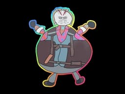 Sticker | Poorly Drawn Bloody Darryl (Holo)