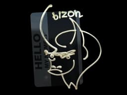 Sticker | Hello PP-Bizon (Gold)