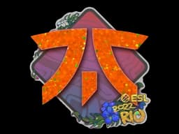 Sticker | Fnatic (Glitter) | Rio 2022