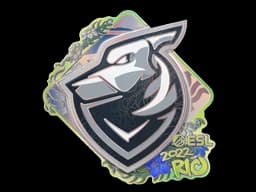 Sticker | Grayhound Gaming (Holo) | Rio 2022