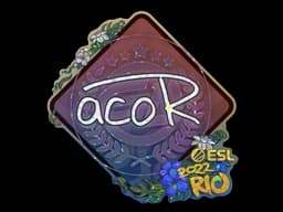 Sticker | acoR (Glitter) | Rio 2022